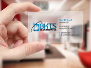 Business Card Design by Creations Box 2015 for BKTS Electronics | Design: #7030103