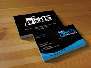 Business Card Design by Creations Box 2015 for BKTS Electronics | Design: #7031195