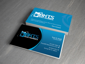 Visitenkarten-Design von Creations Box 2015 für BKTS Electronics | Design: #7031208