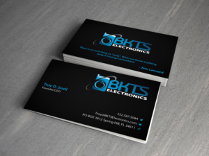 Business Card Design by Creations Box 2015 for BKTS Electronics | Design: #7031209