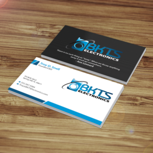 Visitenkarten-Design von Creations Box 2015 für BKTS Electronics | Design: #7031259