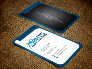 Business Card Design by chandrayaan.creative for BKTS Electronics | Design: #7027445