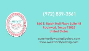 Visitenkarten-Design von JMG1023 für Sweet Vanity Waxing Boutique | Design: #7035805