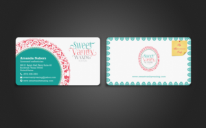 Business Card Design by chandrayaan.creative for Sweet Vanity Waxing Boutique | Design: #7062872