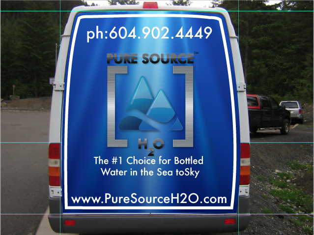 Signage Design by Gawa Design for Pure Source H2O Ltd. | Design #365191