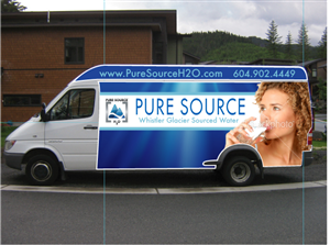 Signage Design by Gawa Design for Pure Source H2O Ltd. | Design: #365239