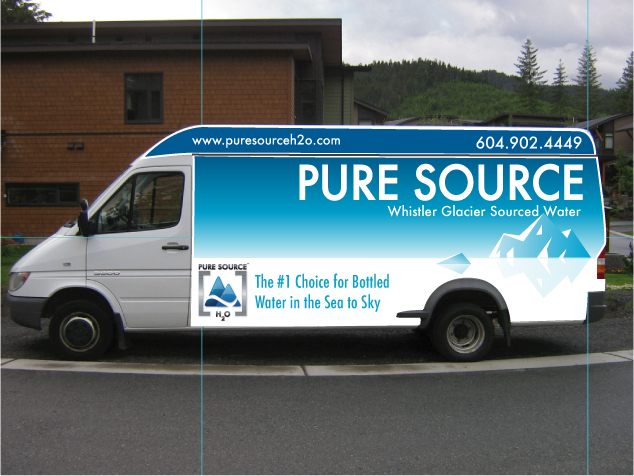 Signage Design by Gawa Design for Pure Source H2O Ltd. | Design #365297