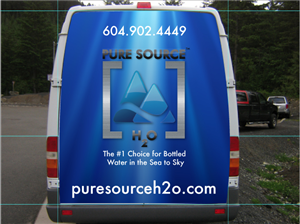 Signage Design by Gawa Design for Pure Source H2O Ltd. | Design: #365685