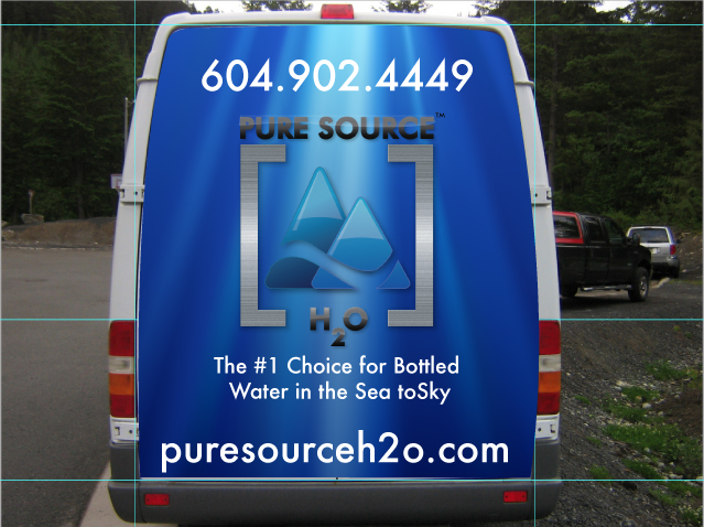 Signage Design by Gawa Design for Pure Source H2O Ltd. | Design #365690