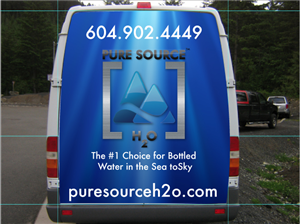 Signage Design by Gawa Design for Pure Source H2O Ltd. | Design: #365690