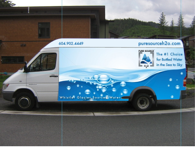 Signage Design by Gawa Design for Pure Source H2O Ltd. | Design #366556