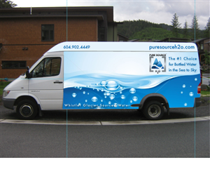 Signage Design by Gawa Design for Pure Source H2O Ltd. | Design: #366556