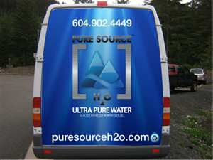 Signage Design by Gawa Design for Pure Source H2O Ltd. | Design: #372403
