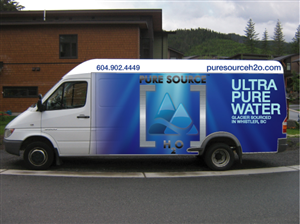 Signage Design by Gawa Design for Pure Source H2O Ltd. | Design: #372969