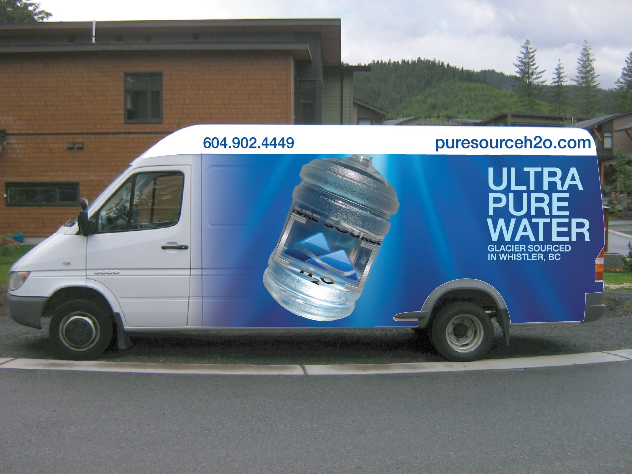 Signage Design by Gawa Design for Pure Source H2O Ltd. | Design #373976