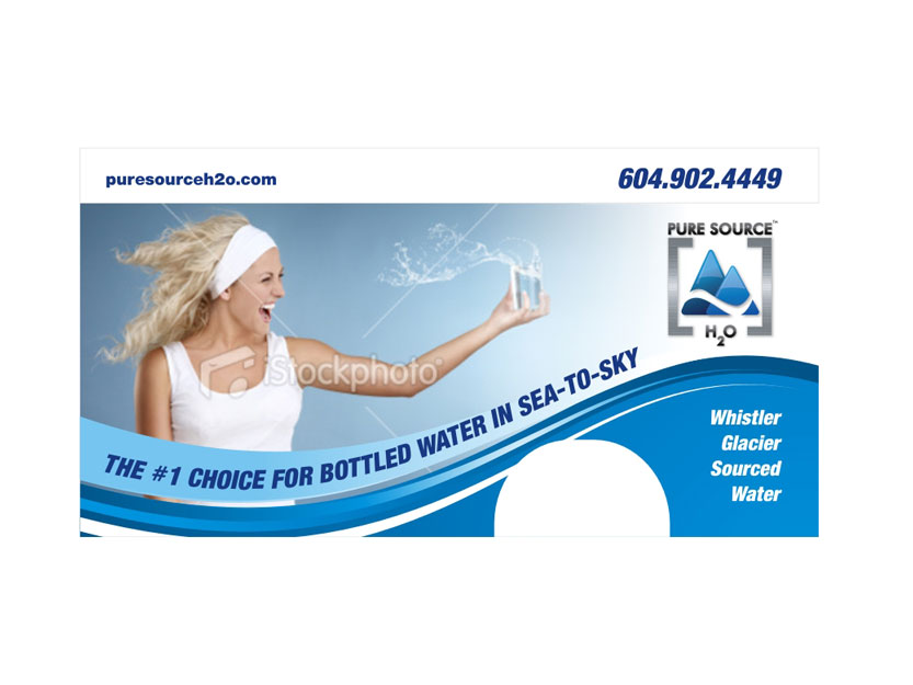 Signage Design by ideartery for Pure Source H2O Ltd. | Design #364956