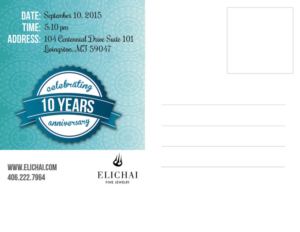 Invitation Design by alessandroevge for Elichai Fine Jewelry | Design: #7037859