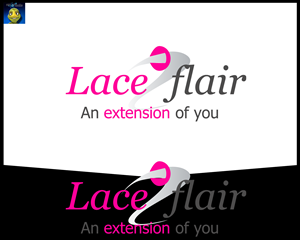 Logo Design by SPLATmedia for Laceflair | Design: #369548