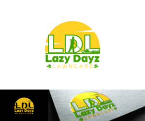 Logo Design by raph for lazy dayz Lawncare | Design: #7037111