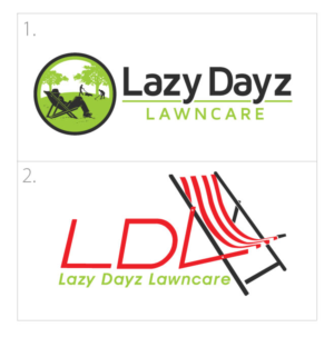 Logo Design by Logicspider for lazy dayz Lawncare | Design: #7039051