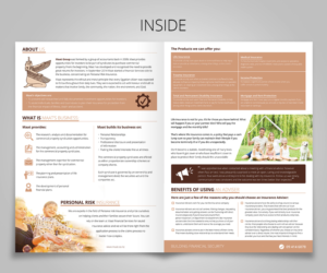 Finacial Services Company Needs a4 Flier Design | Flyer Design by sun_design