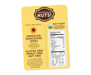 Sunflower Seed Label Design Project | Label Design by january_vogel
