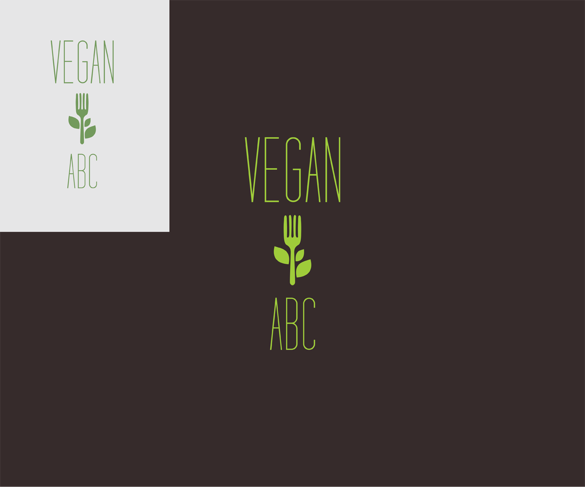 Logo Design by _Beehive_&_Honey_ for Vegan ABC, LLC | Design #1824604