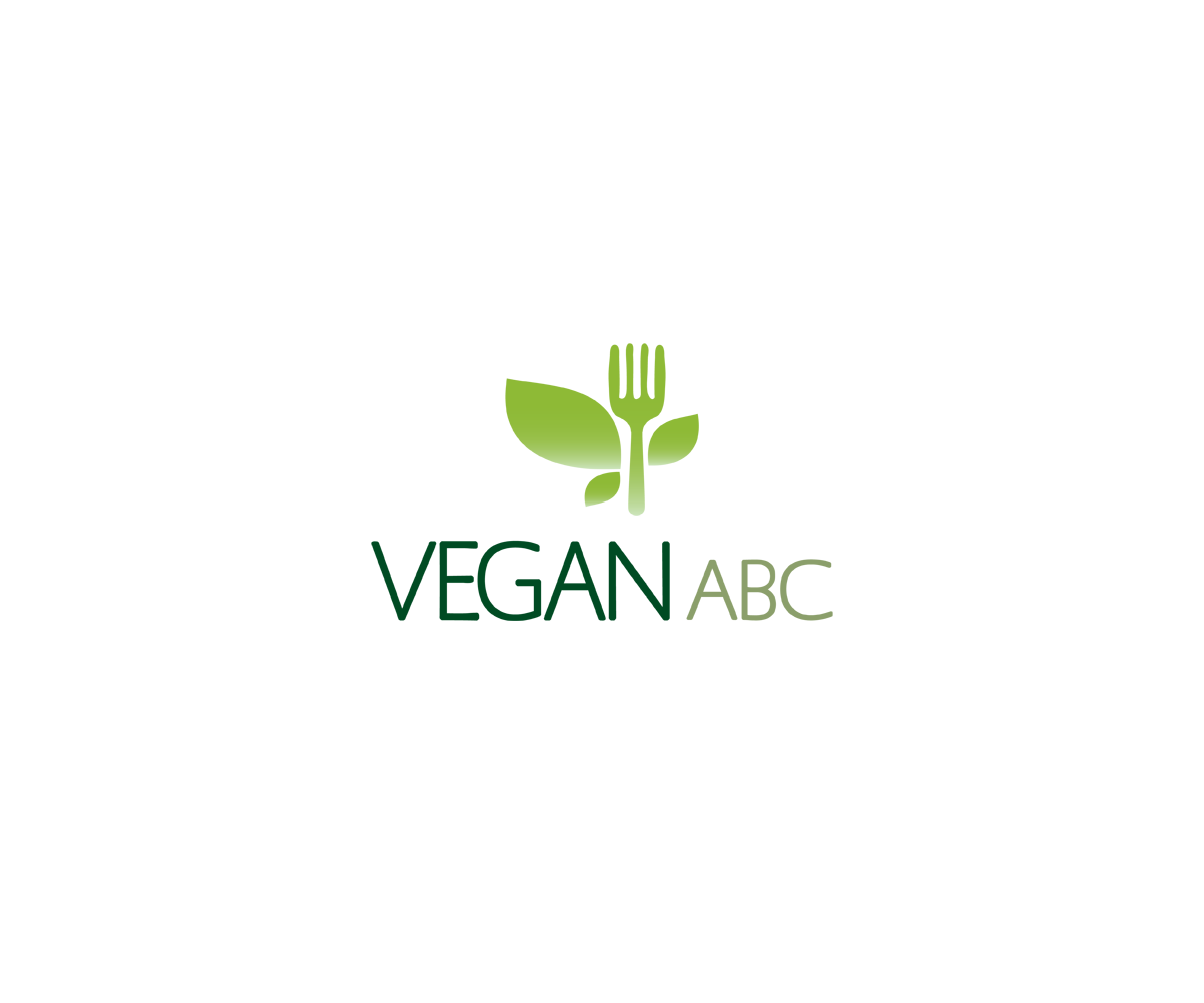 Logo Design by _Beehive_&_Honey_ for Vegan ABC, LLC | Design #1835174