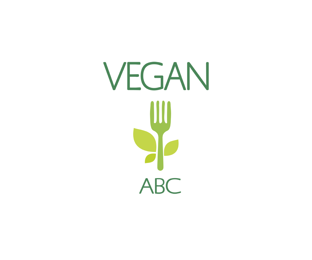 Logo Design by _Beehive_&_Honey_ for Vegan ABC, LLC | Design #1835283
