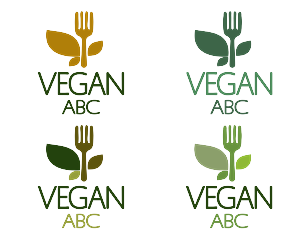 Logo-Design von _Beehive_&_Honey_ für Vegan ABC, LLC | Design #1835340