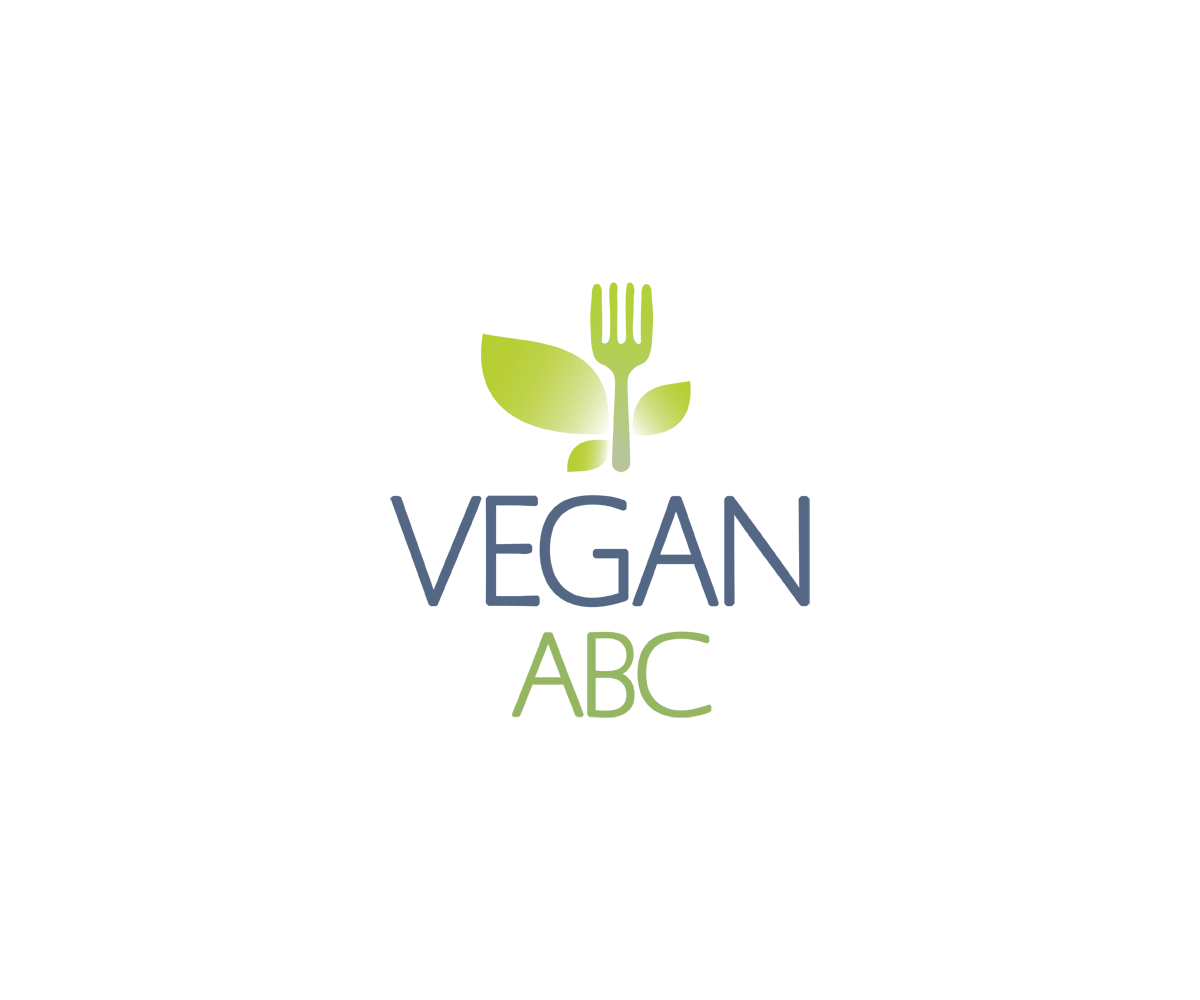 Logo Design by _Beehive_&_Honey_ for Vegan ABC, LLC | Design #1835496
