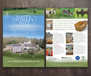 Design de Flyer par see why pour Happy Donkey Hill | Design #7042228