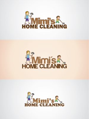 Diseño de Logo por Logo Xtudio para Mimi''s Home Cleaning | Diseño: #7148508