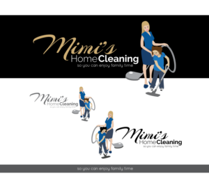 Diseño de Logo por taufik_alrahman para Mimi''s Home Cleaning | Diseño: #7207565