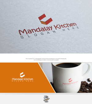 Logo Design by Tiendesign for Mandalay Kitchen | Design #7054420