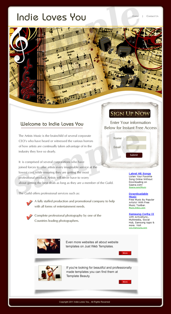 Web Design by pb for this project | Design #365083