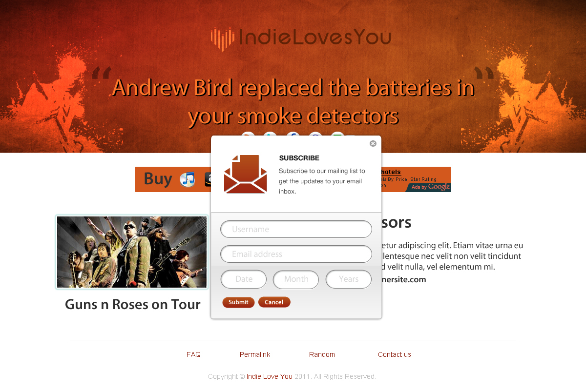 Web Design by MiNdfr34k for this project | Design: #371825