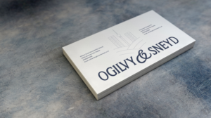 Ogilvy & Sneyd Design Property management Proffesional design | Business Card Design by Farmiza