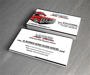 Business Card Design by alexvas2101 for Langes Auto Centre | Design: #1803988