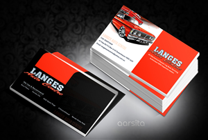 Visitenkarten-Design von aarsita für Langes Auto Centre | Design #1808057