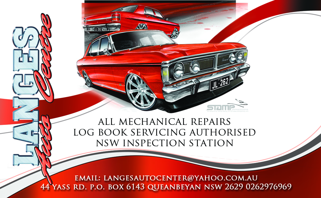 Business Card Design by verydapper for Langes Auto Centre | Design #1806063