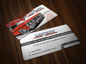 Business Card Design by Scorpius design for Langes Auto Centre | Design: #1816893
