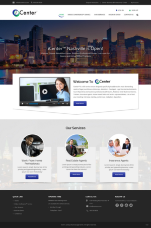 Diseño Web por pb para Clay Phillips, MBA WeResolveConflict.com | Diseño: #7046665