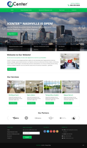 Diseño Web por pb para Clay Phillips, MBA WeResolveConflict.com | Diseño: #7046671