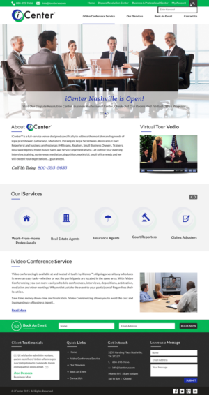 Diseño Web por Smart-tech solution para Clay Phillips, MBA WeResolveConflict.com | Diseño: #7086111