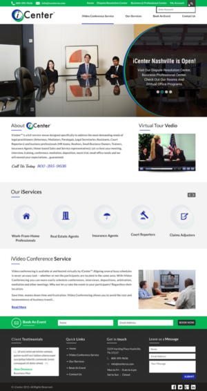 Diseño Web por Smart-tech solution para Clay Phillips, MBA WeResolveConflict.com | Diseño: #7086313