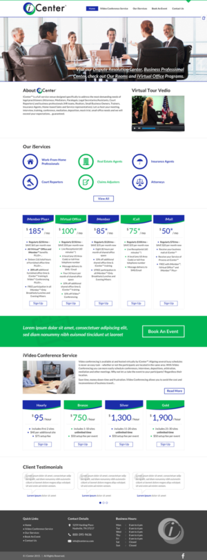 Diseño Web por Smart-tech solution para Clay Phillips, MBA WeResolveConflict.com | Diseño: #7104866