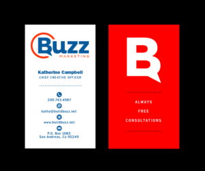 Business Card design needed for hip, energetic new marketing company  | Business Card Design by Thomas DeHart