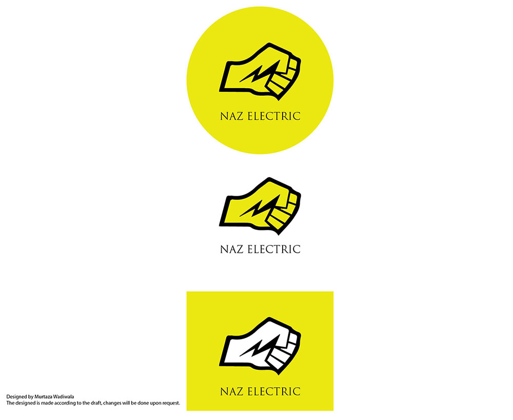 Logo Design by Murtaza for NAZ ELECTRIC | Design #1804743