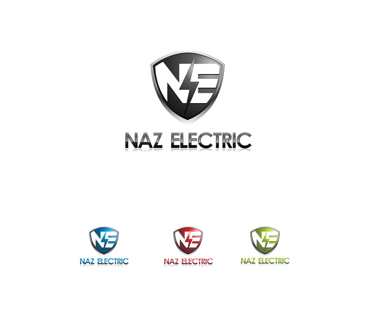 Logo Design by Robby SC for NAZ ELECTRIC | Design #1804348